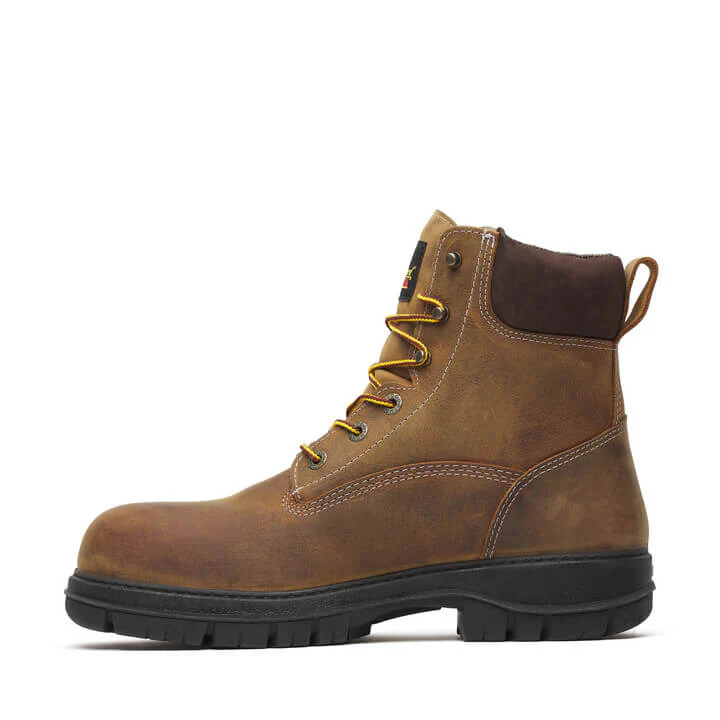 Genesis Series 6″ Chestnut Safety Toe Waterproof Work Boot - Image 4