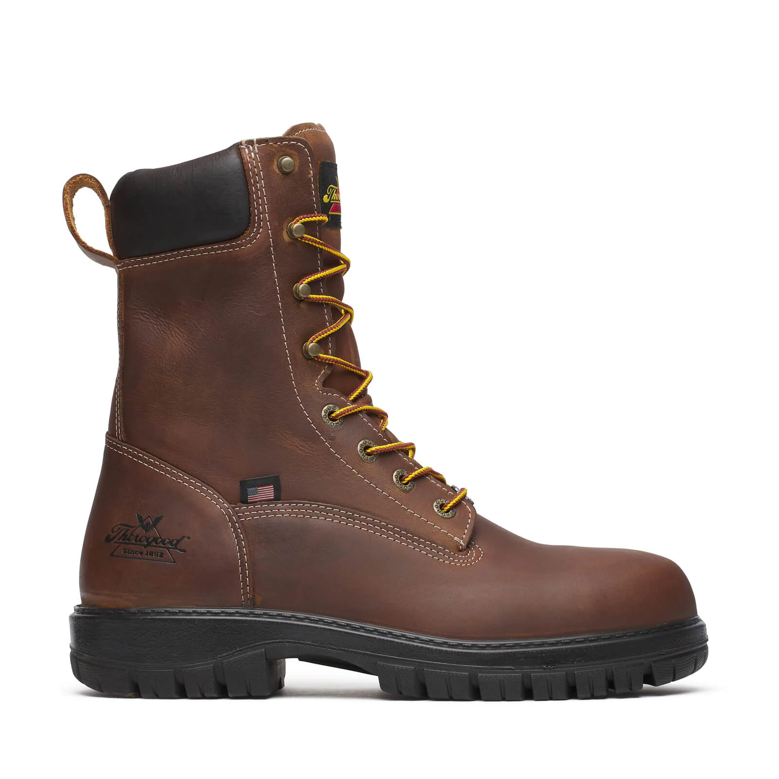 Genesis Series 8″ Bourbon Safety Toe Work Boot - Image 3