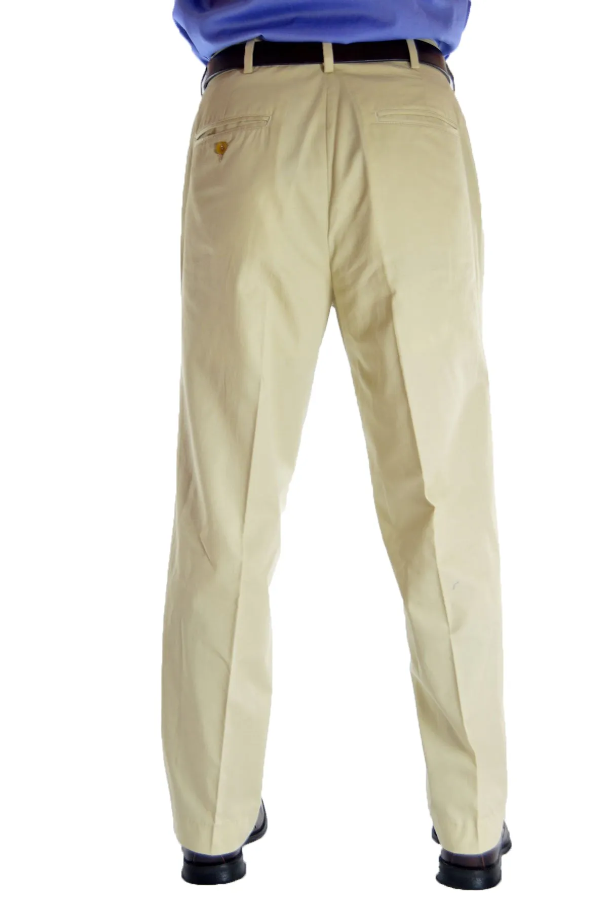 Georgia Cotton Gabardine Pants - Khaki - Image 3