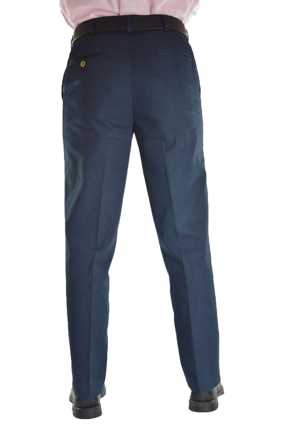 Georgia Cotton Gabardine Pants - Navy - Image 3