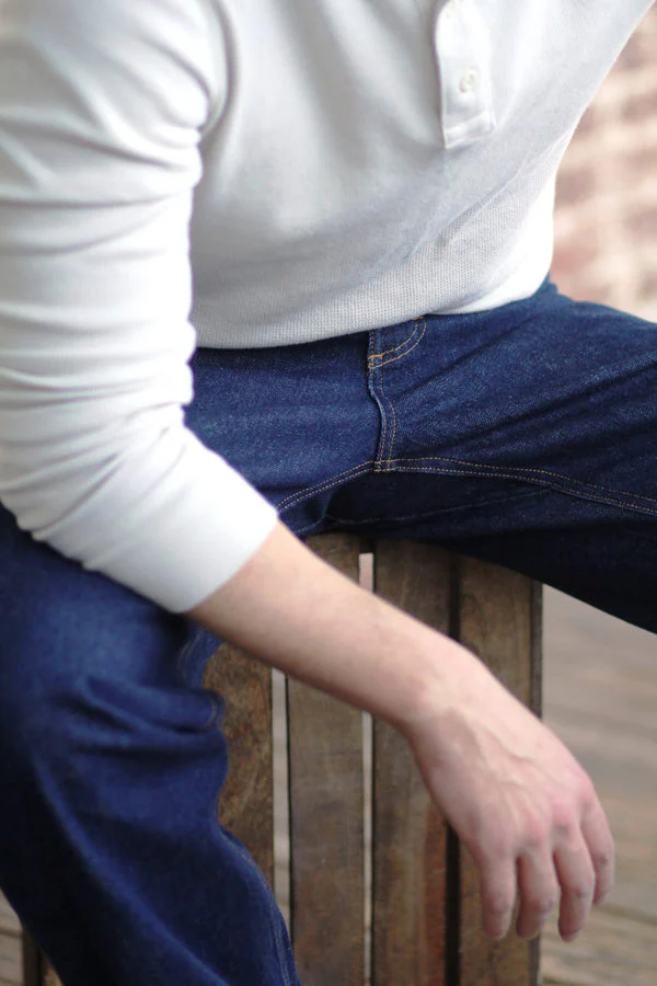 Gusset Regular Fit Jean - Industrial Blue - Image 4
