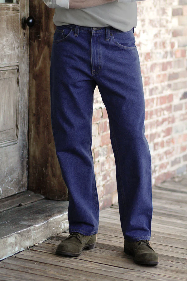Gusset Regular Fit Jean - Stonewash