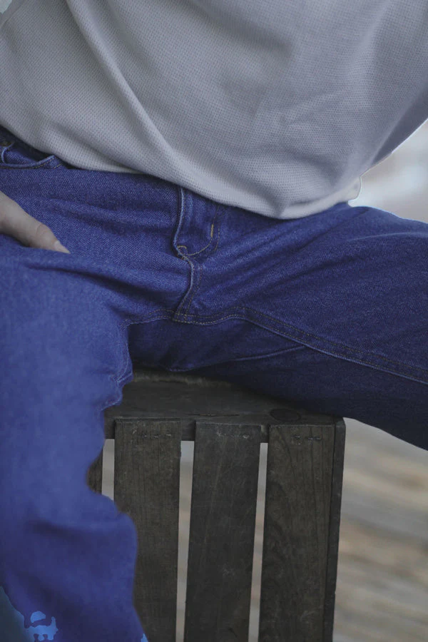 Gusset Regular Fit Jean - Stonewash - Image 3