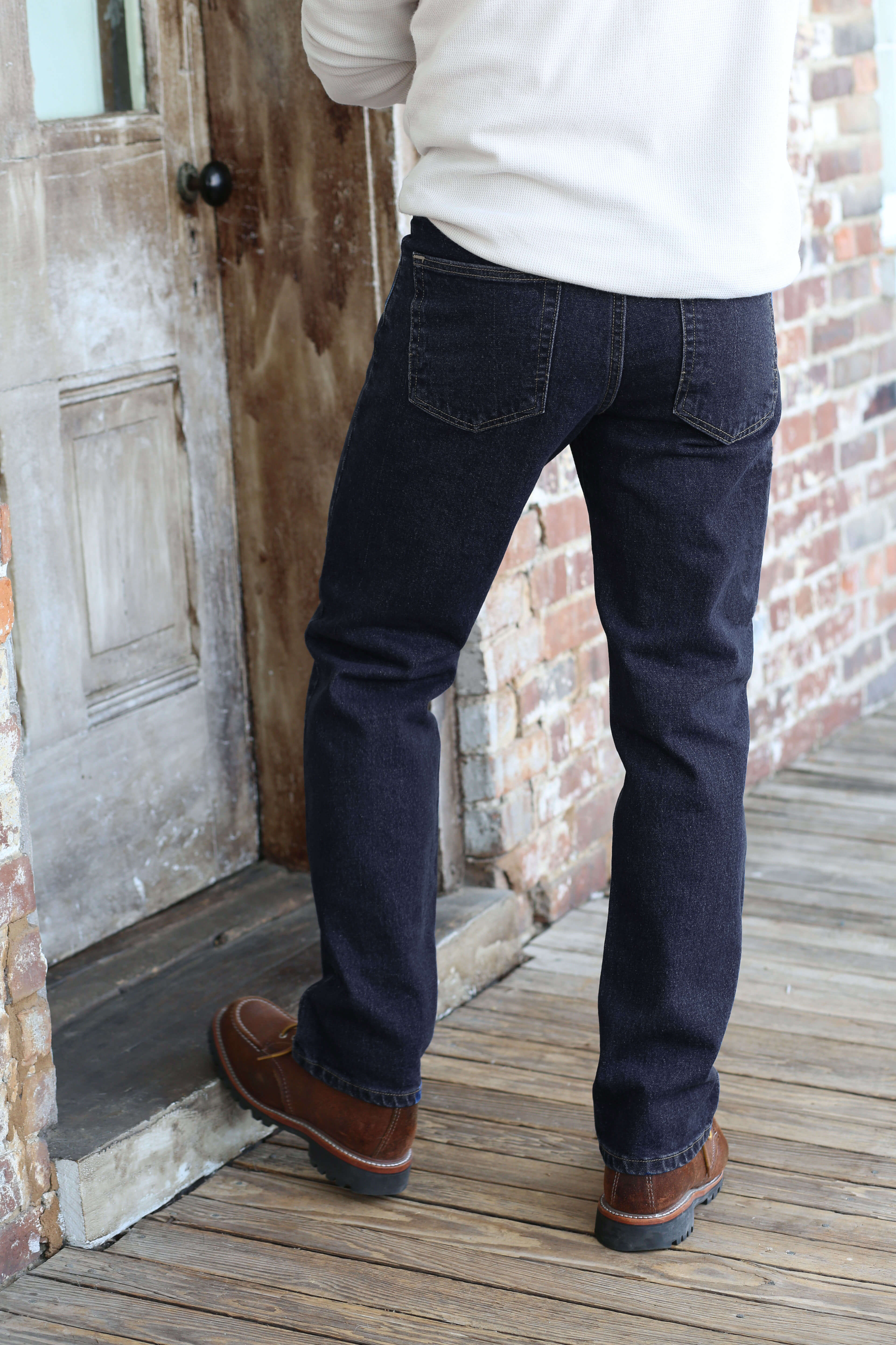 Gusset Slim Fit Jean - Industrial Blue - Image 3