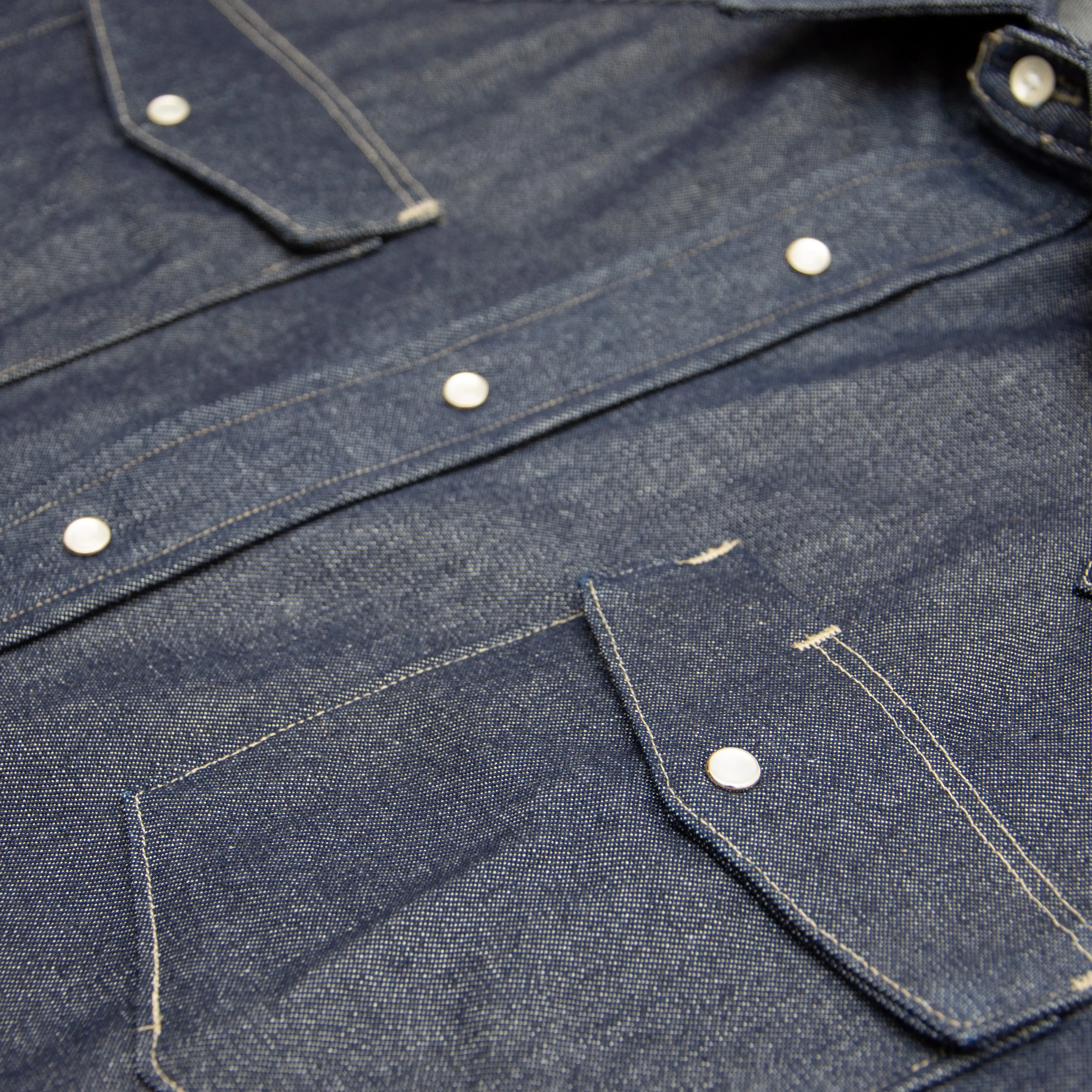 Heavyweight Denim Work Shirt - Made in USA - Image 5