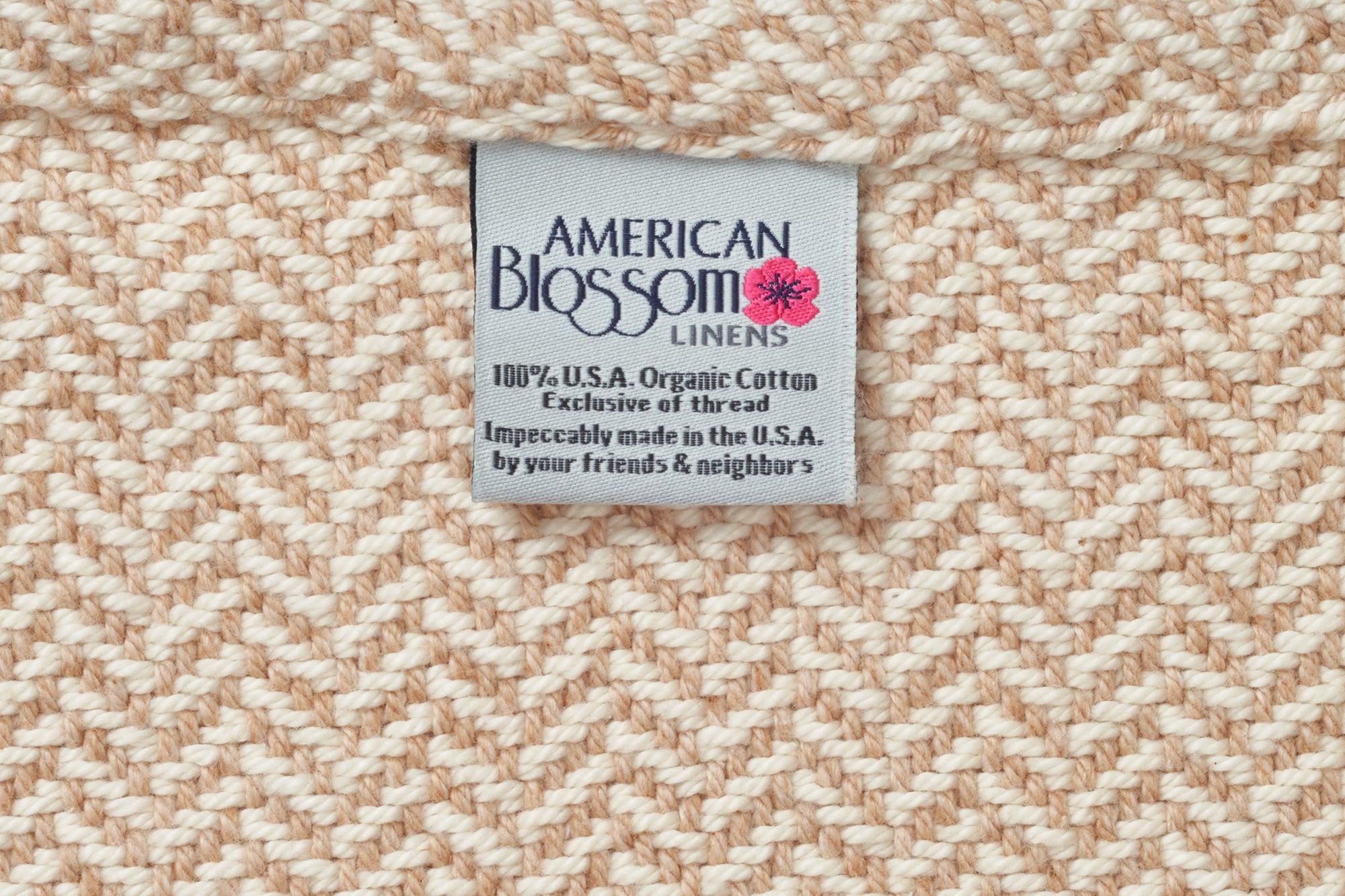 American Made Herringbone Weave Cotton Blanket - Image 12