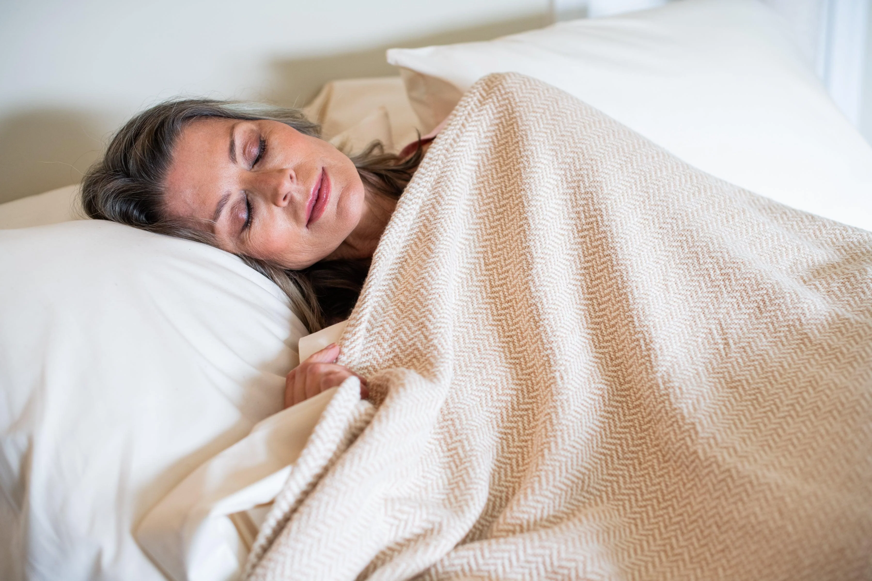 American Made Herringbone Weave Cotton Blanket - Image 16