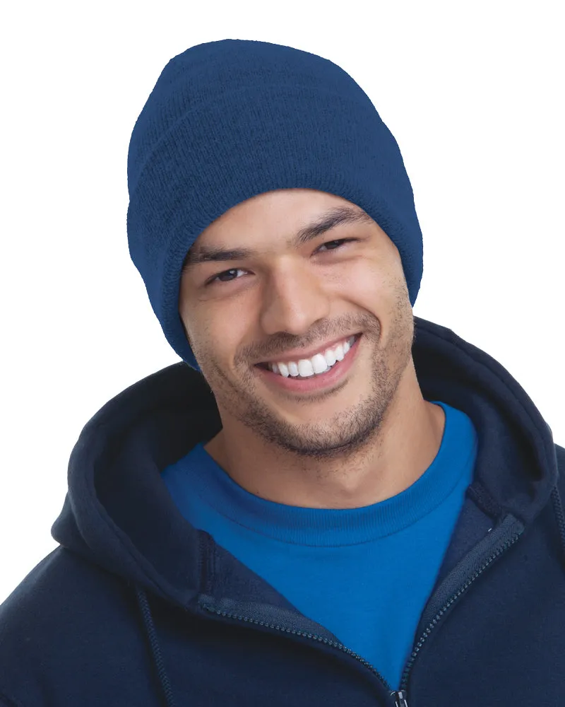 Winter Beanie Hat With Cuff - Image 3