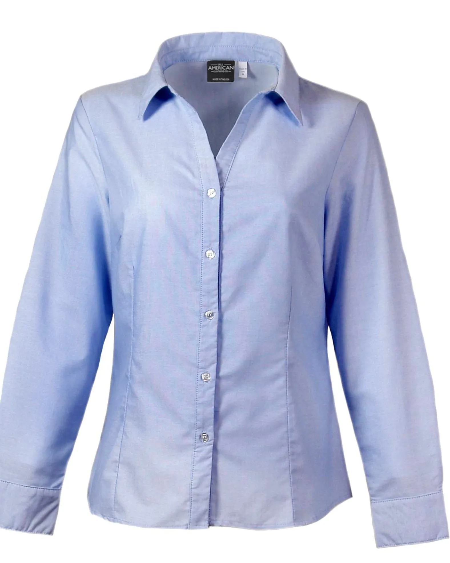 All American Clothing Co. - Women's Oxford Dress Shirt - Image 5
