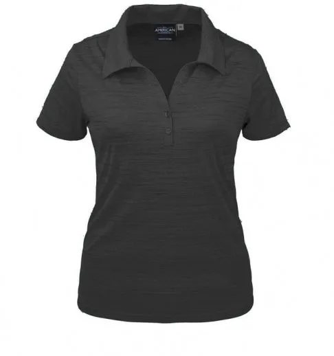 Women’s Tiger Stripe Jersey Polo Shirt