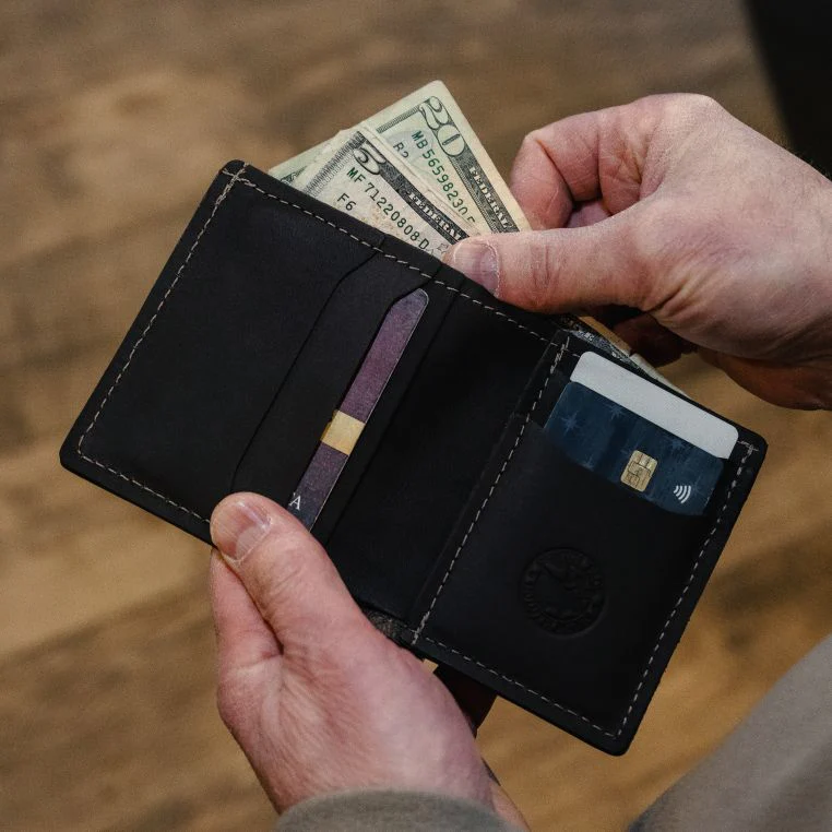 Leather Bifold Wallet - Image 2