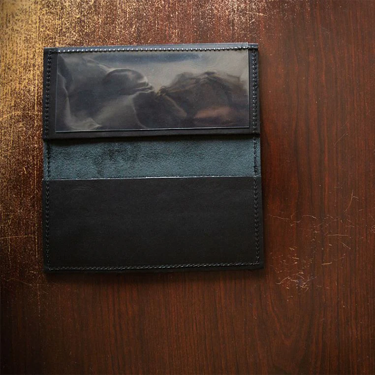 Leather Checkbook Cover - Image 4