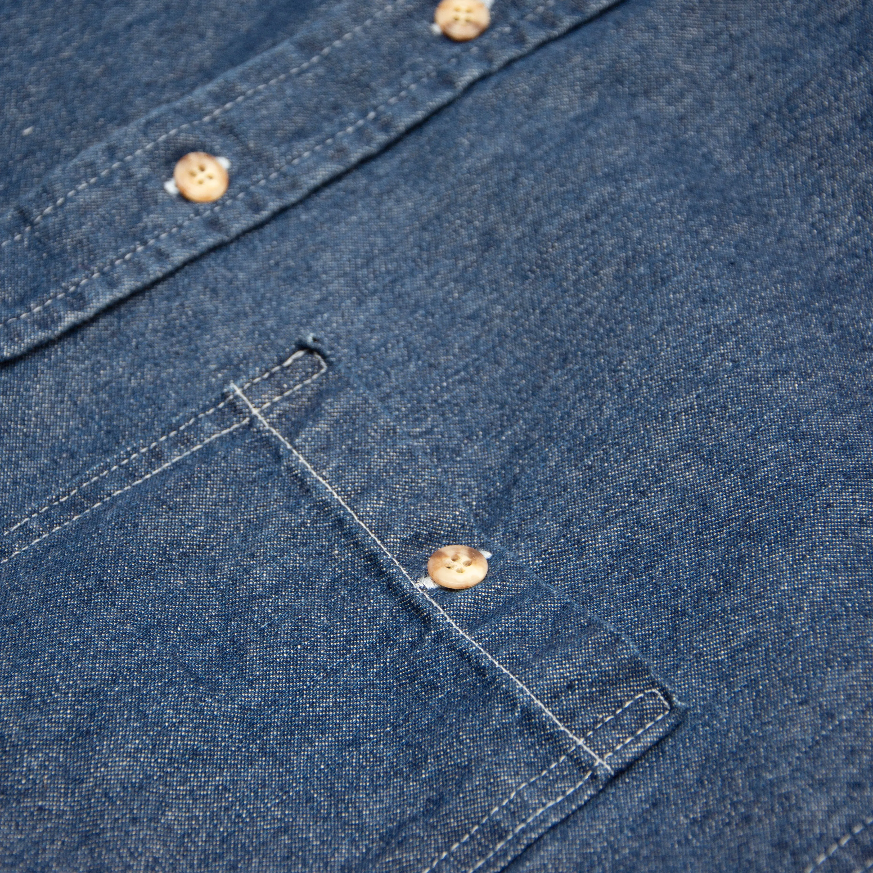 Long Sleeve Denim Shirt - Image 3