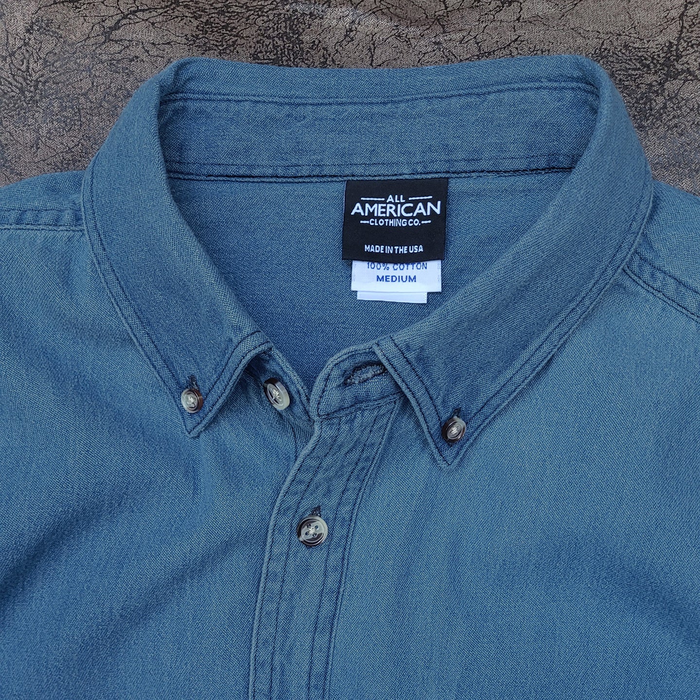 Long Sleeve Denim Shirt - Image 5