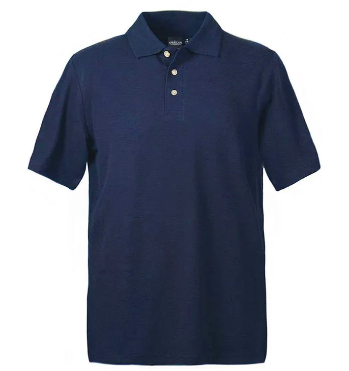Men's Classic Cotton Stretch Polo Shirt - Image 3