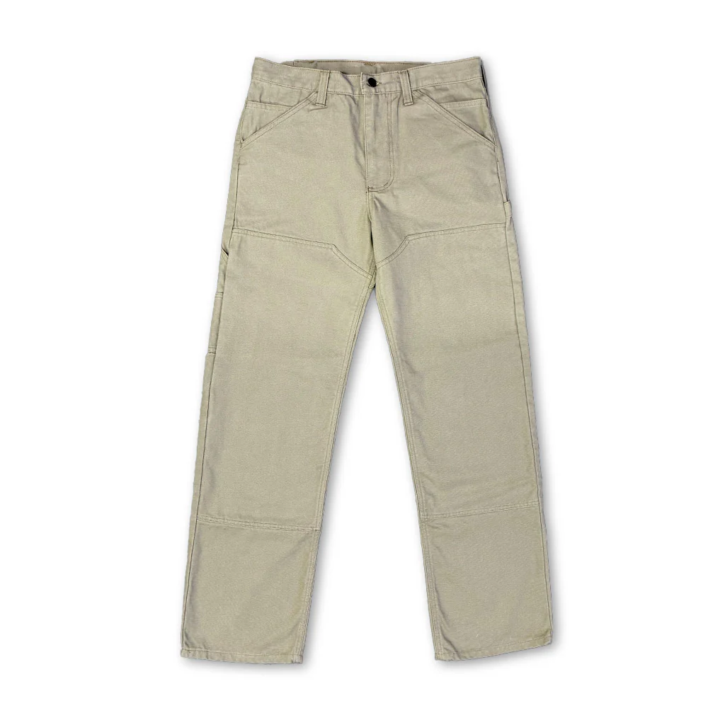 Men's Double Knee Canvas Work Pants - Image 2
