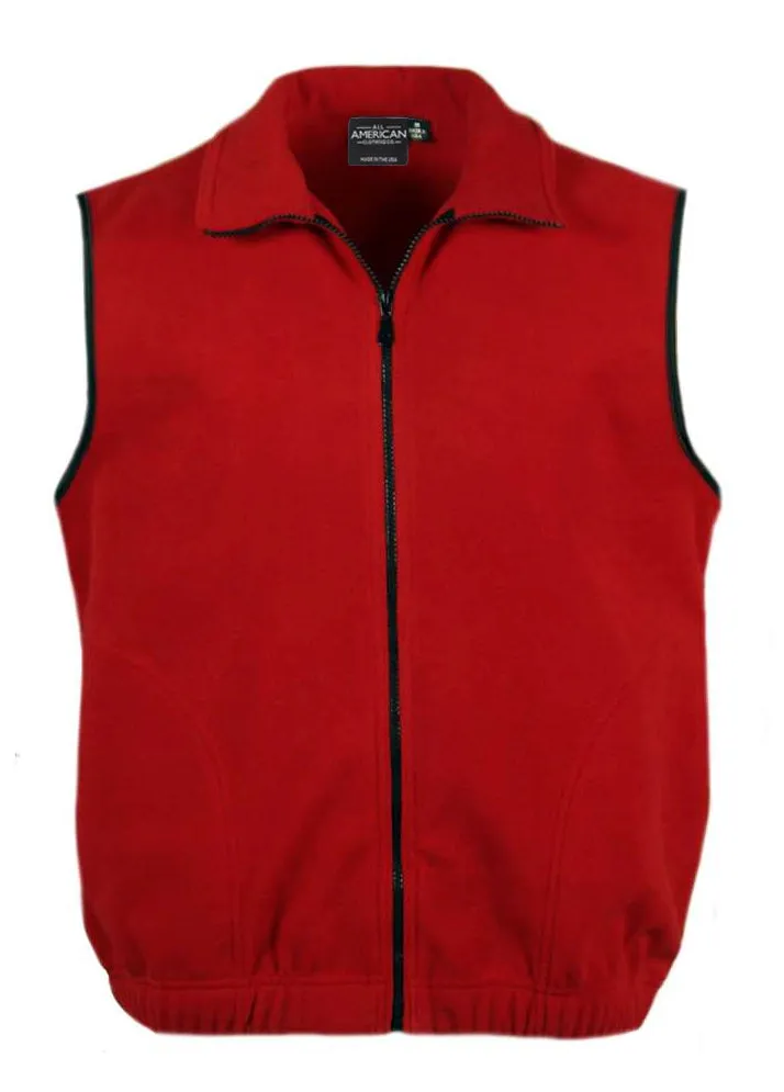 Men’s Anti-Pill Full-Zip Vest - Image 3