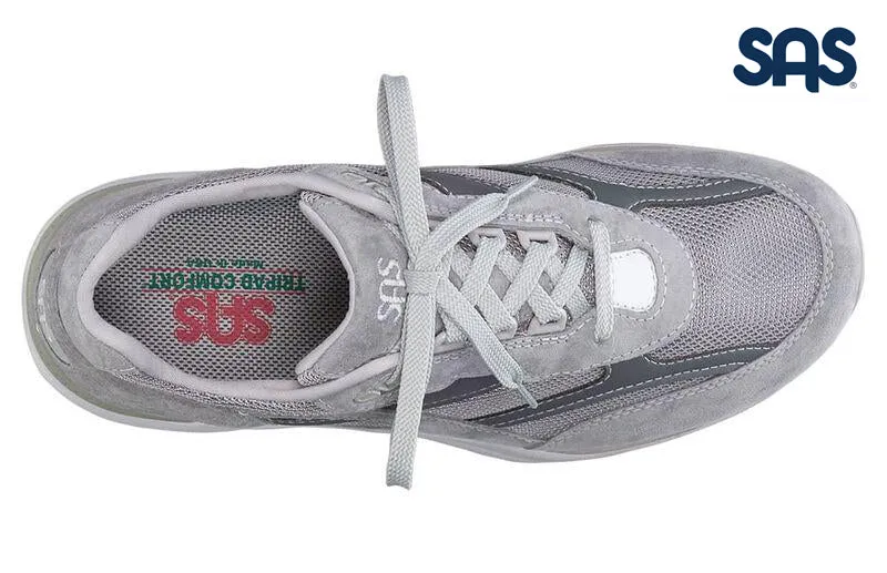 SAS Men's Gray Journey Mesh Lace Up Sneaker - Image 3