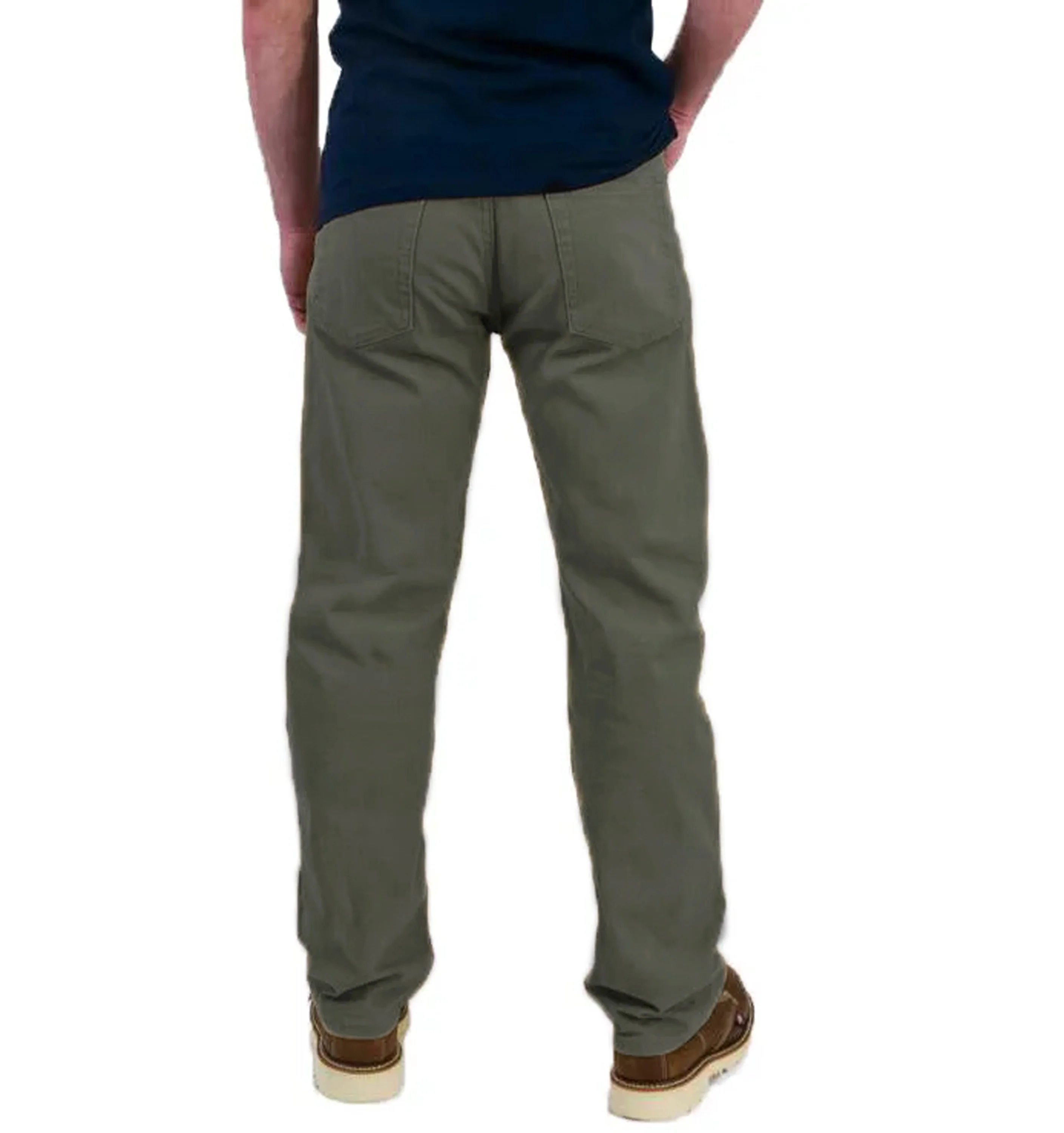 Men's Heritage Canvas Pant - Olive - Image 3