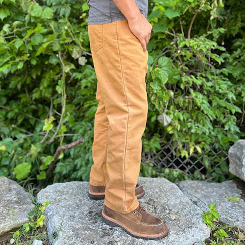 Men's Original Duck Canvas Pants - Brown - Image 3