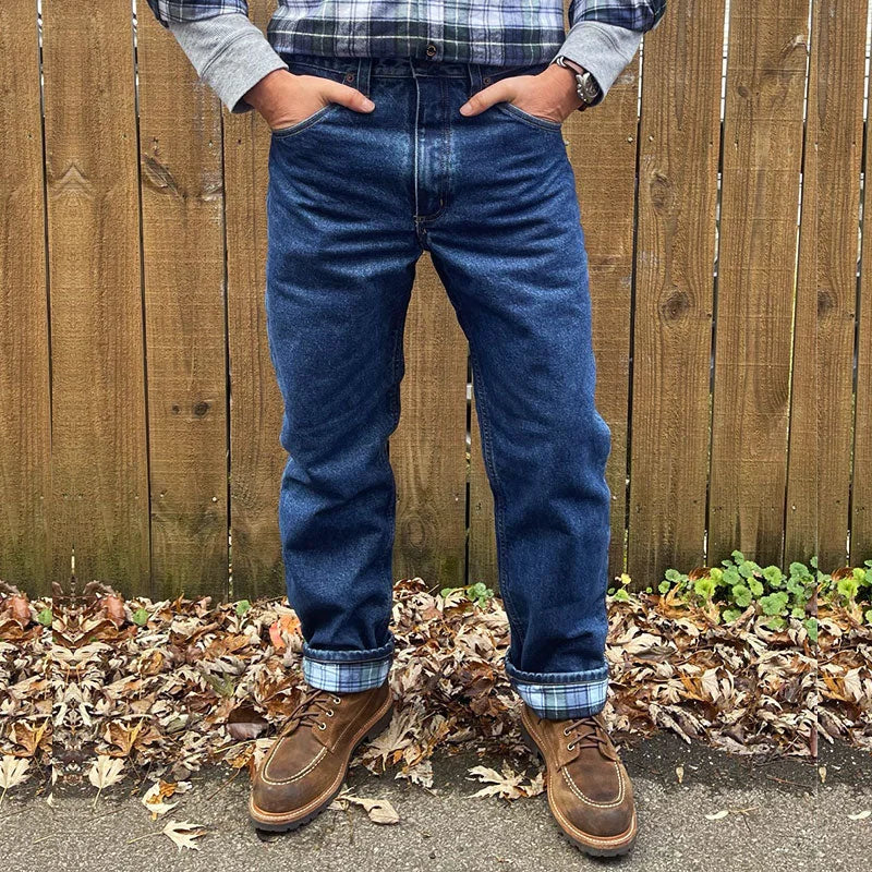Men's Original Flannel Lined Jean - Image 7