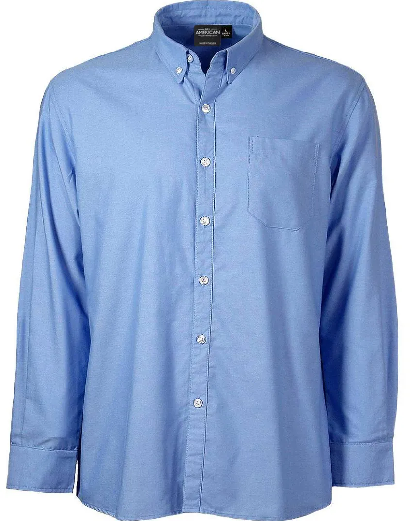 All American Clothing Co. - Men's Oxford Dress Shirt - Image 5