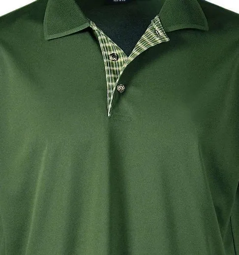 All American Clothing Co. - Men's Plaid Placket Polo - Image 4
