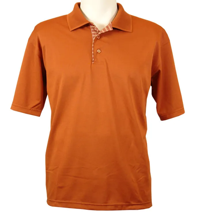 All American Clothing Co. - Men's Plaid Placket Polo - Image 8