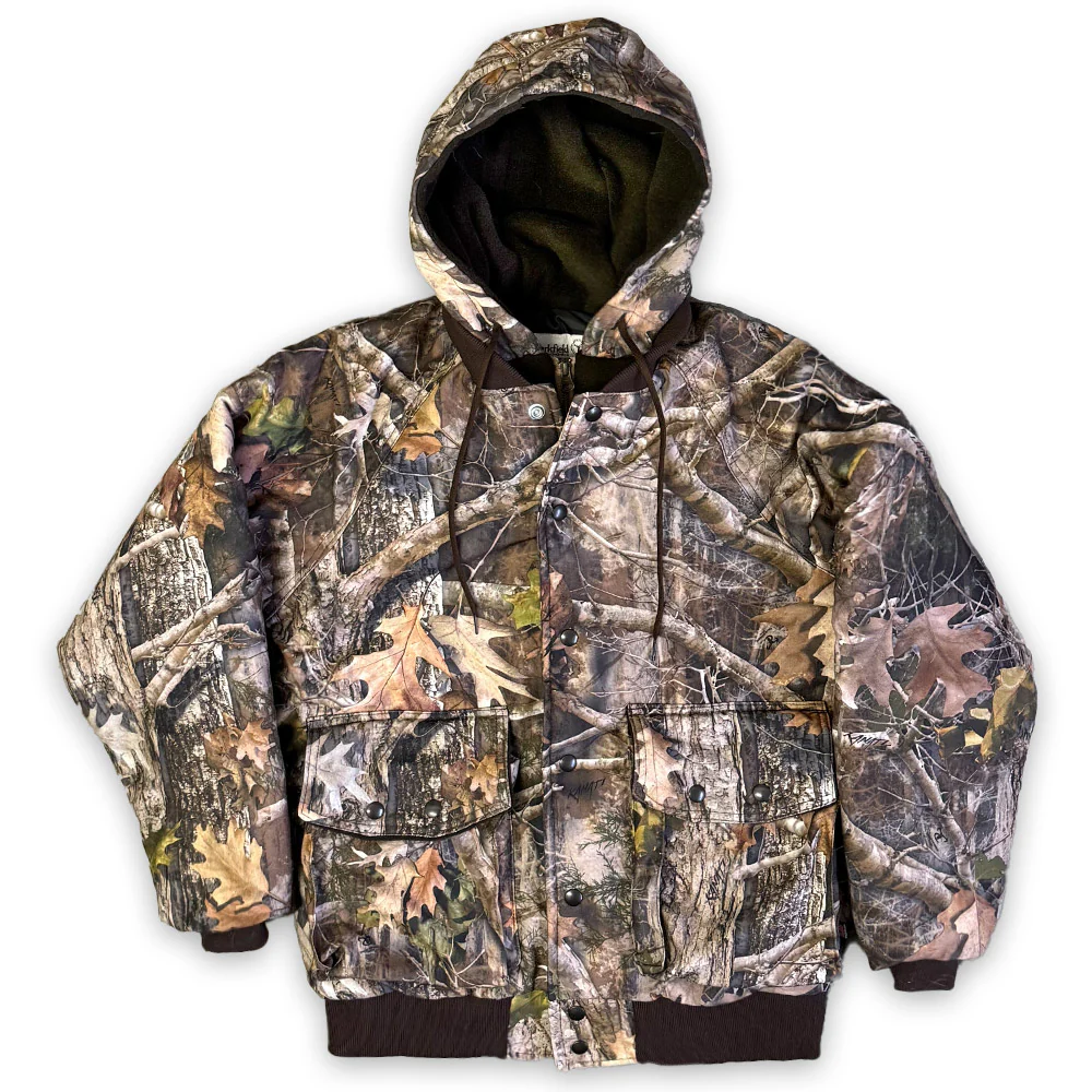 Men's Premium Lined Camo Hunting Jacket - Image 2