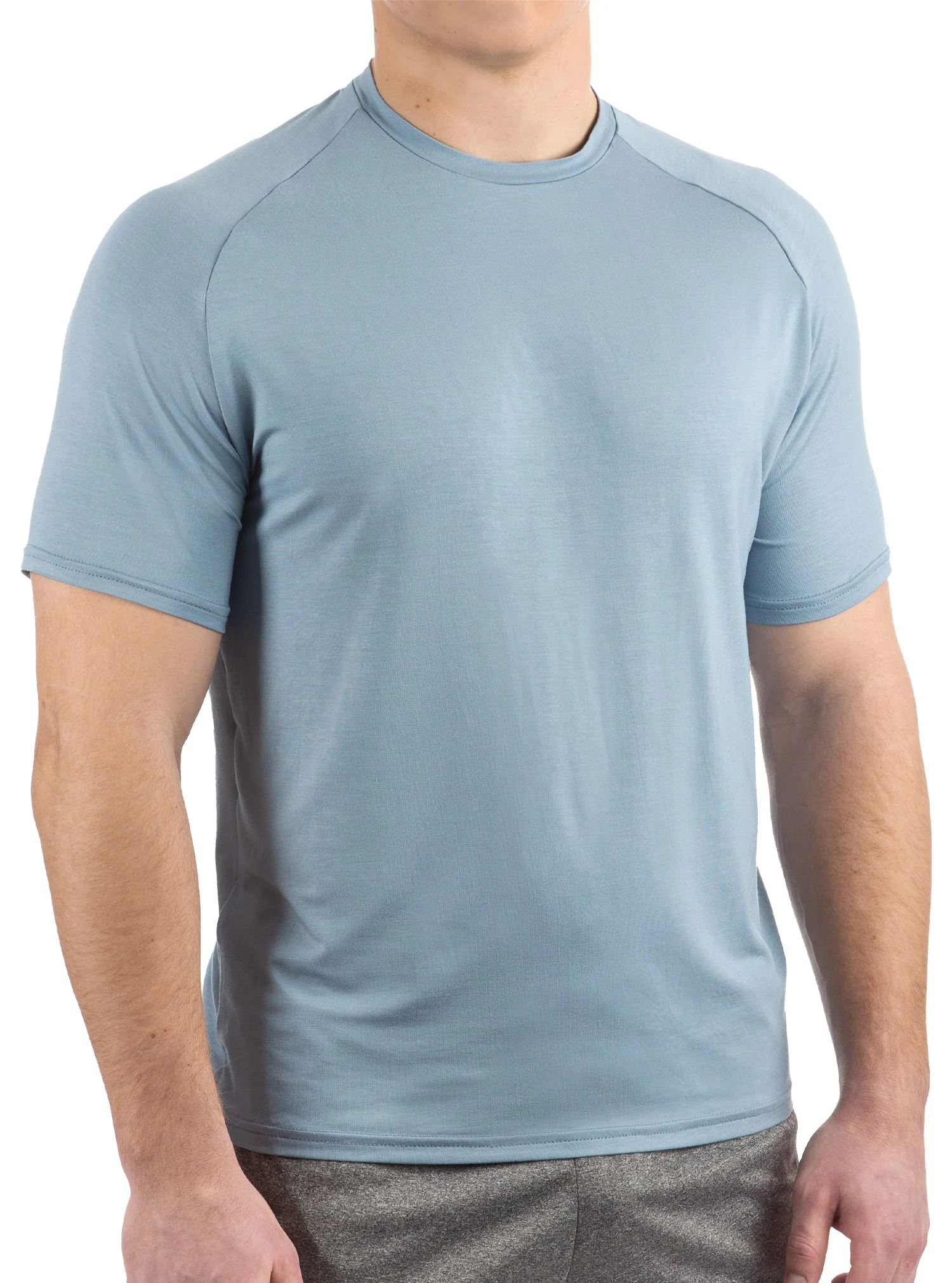 Men's Short Sleeve Bamboo Moisture-Wicking T-Shirt - Image 3