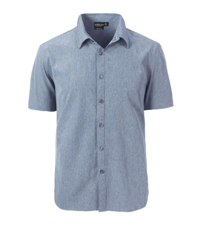 All American Clothing Co. - Men's Short Sleeve Dress Shirt - Image 3
