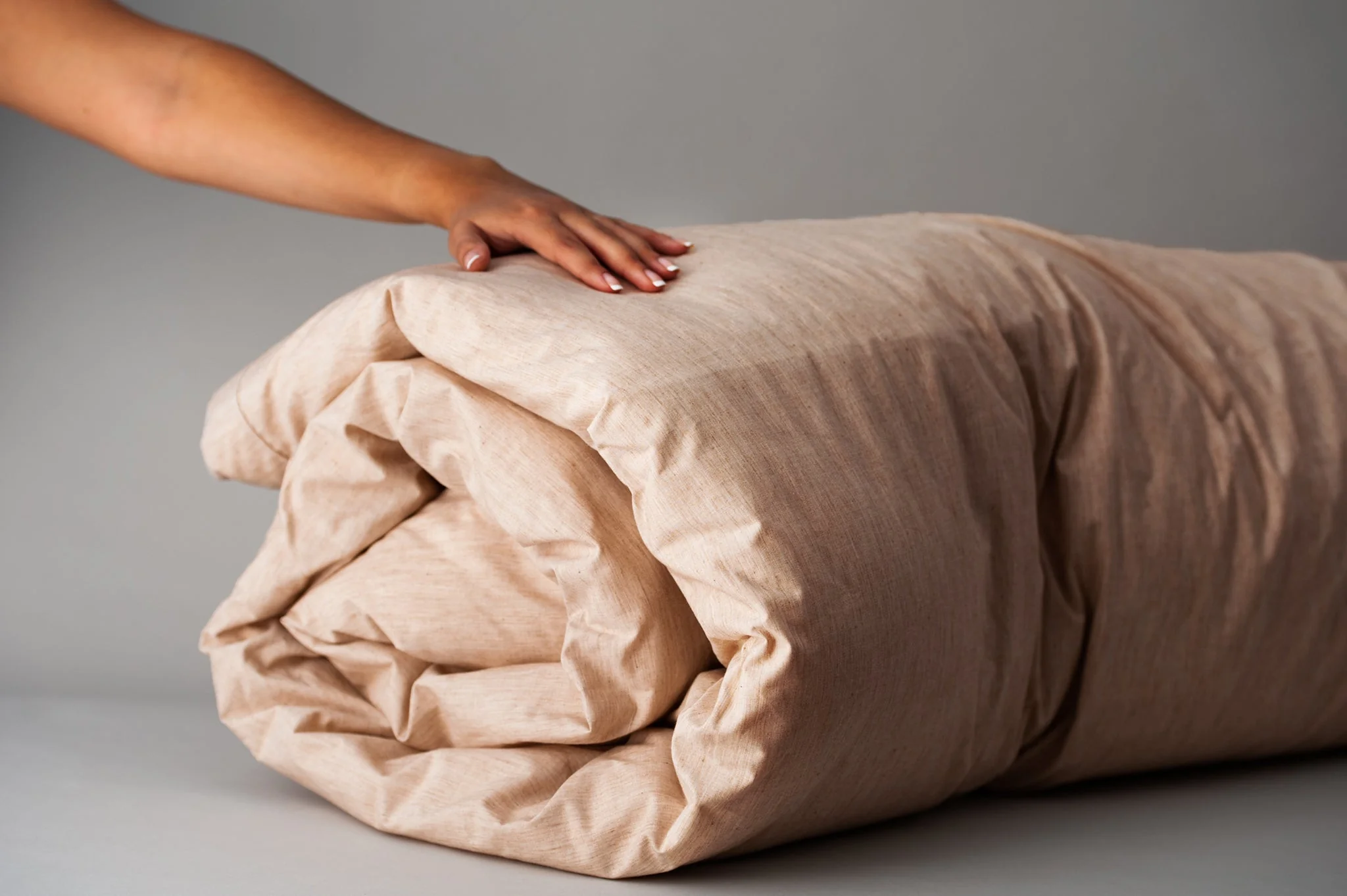 American Made Colored Cotton Duvet Cover Set - Image 4