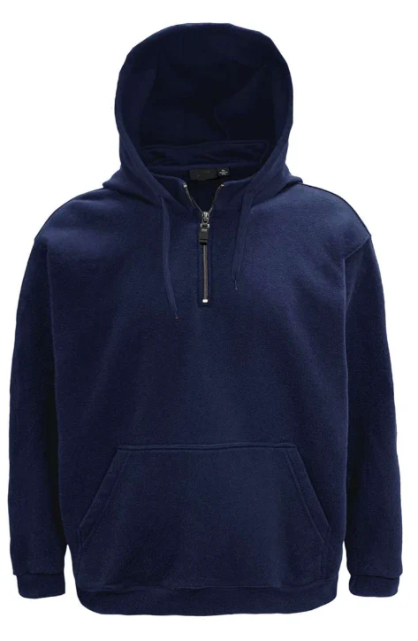 Men’s Premium 1/4 Zip Hooded Sweatshirt - Image 5