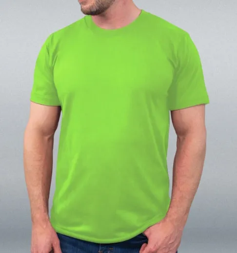 Premium Fine Jersey 100% Cotton T-Shirt - Image 29