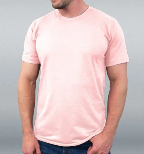 Premium Fine Jersey 100% Cotton T-Shirt - Image 42