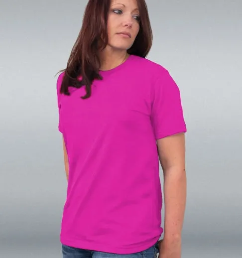 Premium Fine Jersey 100% Cotton T-Shirt - Image 47