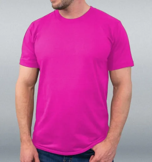 Premium Fine Jersey 100% Cotton T-Shirt - Image 48