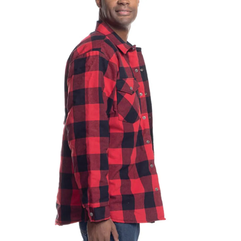 Quilt Lined Premium Flannel Work Shirt - Image 3