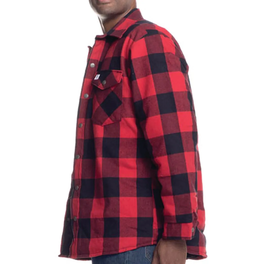 Quilt Lined Premium Flannel Work Shirt - Image 5