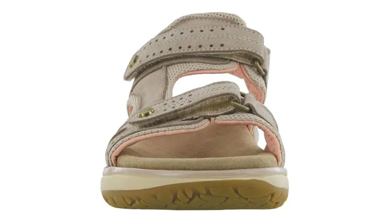 SAS Embark Women's Sport Sandal - Taupe/Pink - Image 5