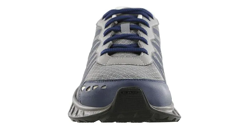 SAS - Men's Pursuit Sneaker - Gray/Navy - Image 5
