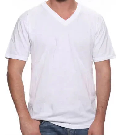 Short Sleeve V-Neck T-Shirt - Image 3