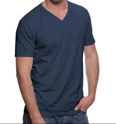 Short Sleeve V-Neck T-Shirt - Image 7