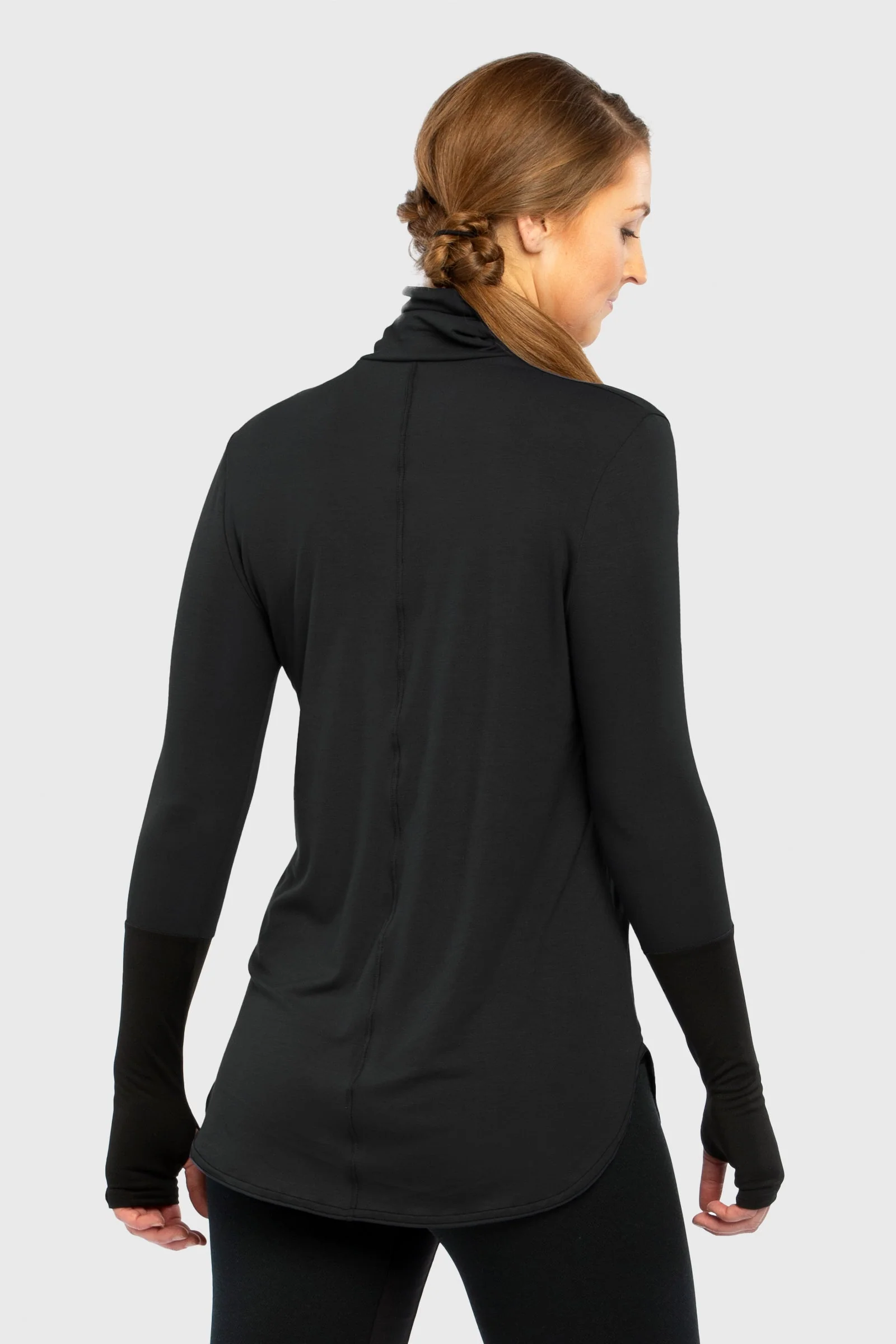 SoftTECH™ HEATR® Tunic - Black - Image 2