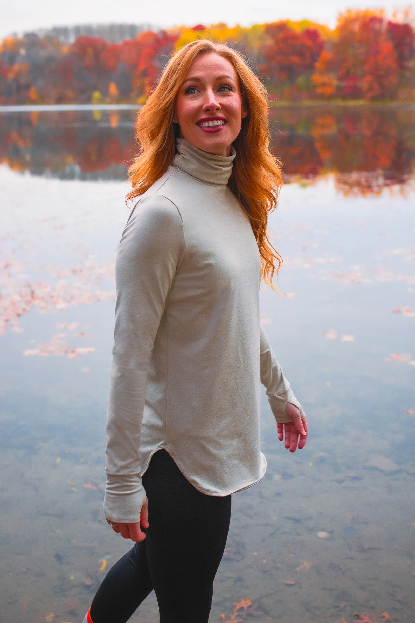 SoftTECH™ HEATR® Tunic - Toffee - Image 2
