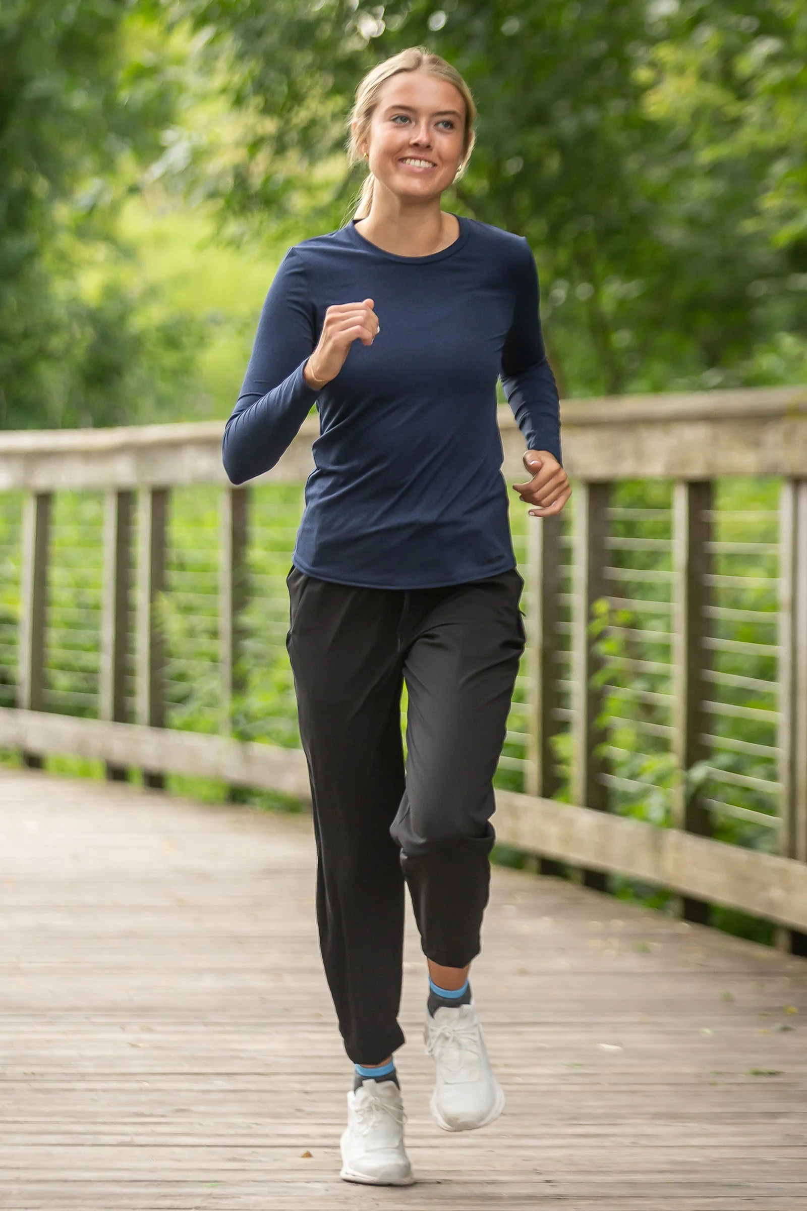SoftTECH™ Pro Long Sleeve - Navy - Image 2