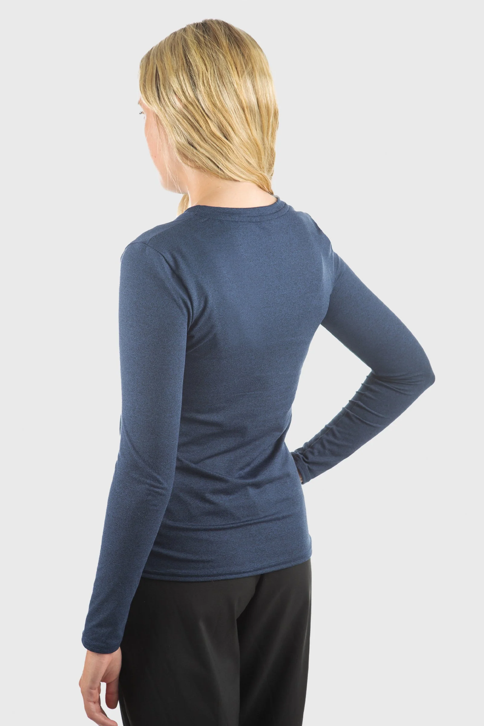 SoftTECH™ Pro Long Sleeve - Navy - Image 4