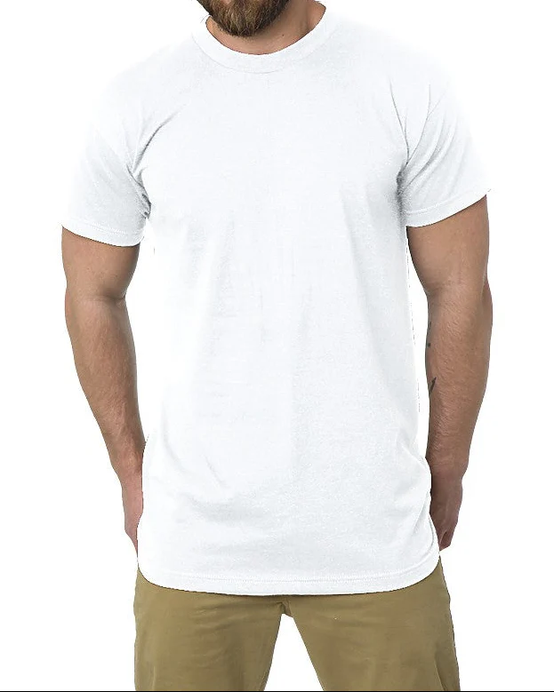 Tall Heavyweight 100% Cotton T-Shirts - Made in USA - Image 4