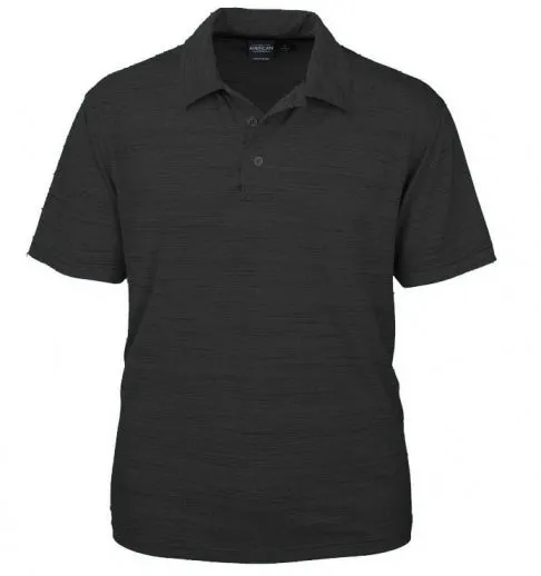 Men’s Tiger-Stripe Jersey Polo Shirt - Image 3