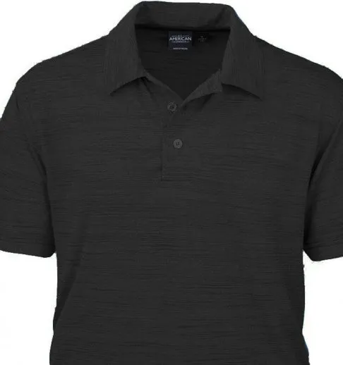 Men’s Tiger-Stripe Jersey Polo Shirt - Image 4